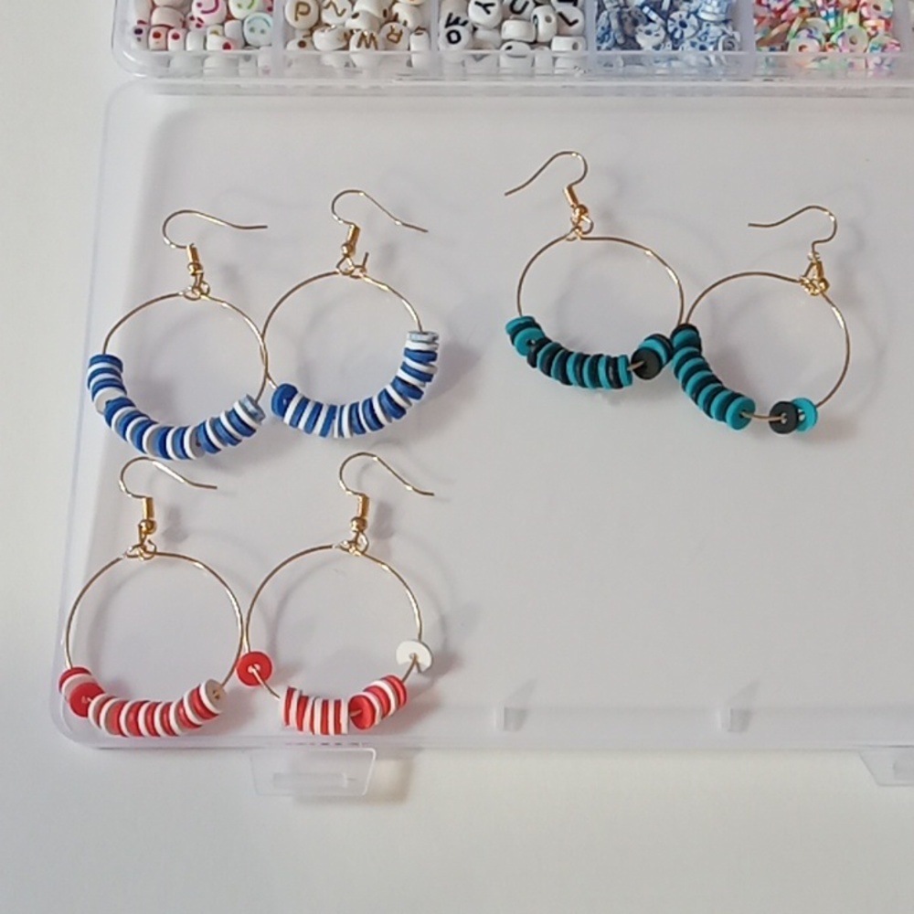 Clay beads Earrings